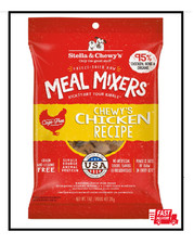 Stella  Chewy's Freeze-Dried Raw Chicken Meal Mixers- Dog Food Topper and Mixer