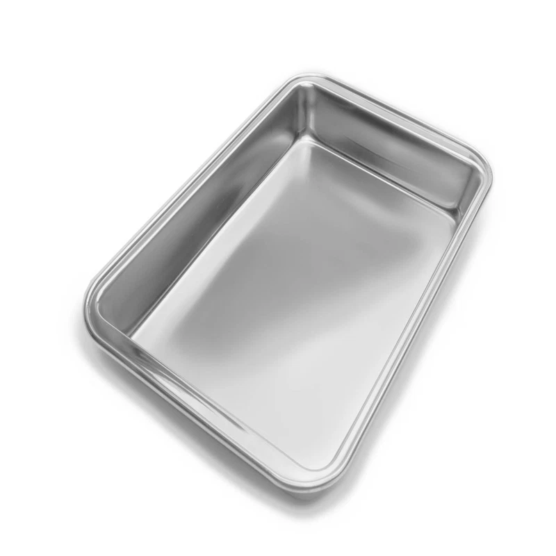 Fox Run Stainless Steel Baking Pan 11-Inch X 7-Inch Baking Surface 44928
