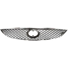 Grille For 2005-2006 Toyota Camry Chrome Shell W Gray Insert Plastic