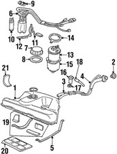 Genuine GM Fuel Pump 25028733