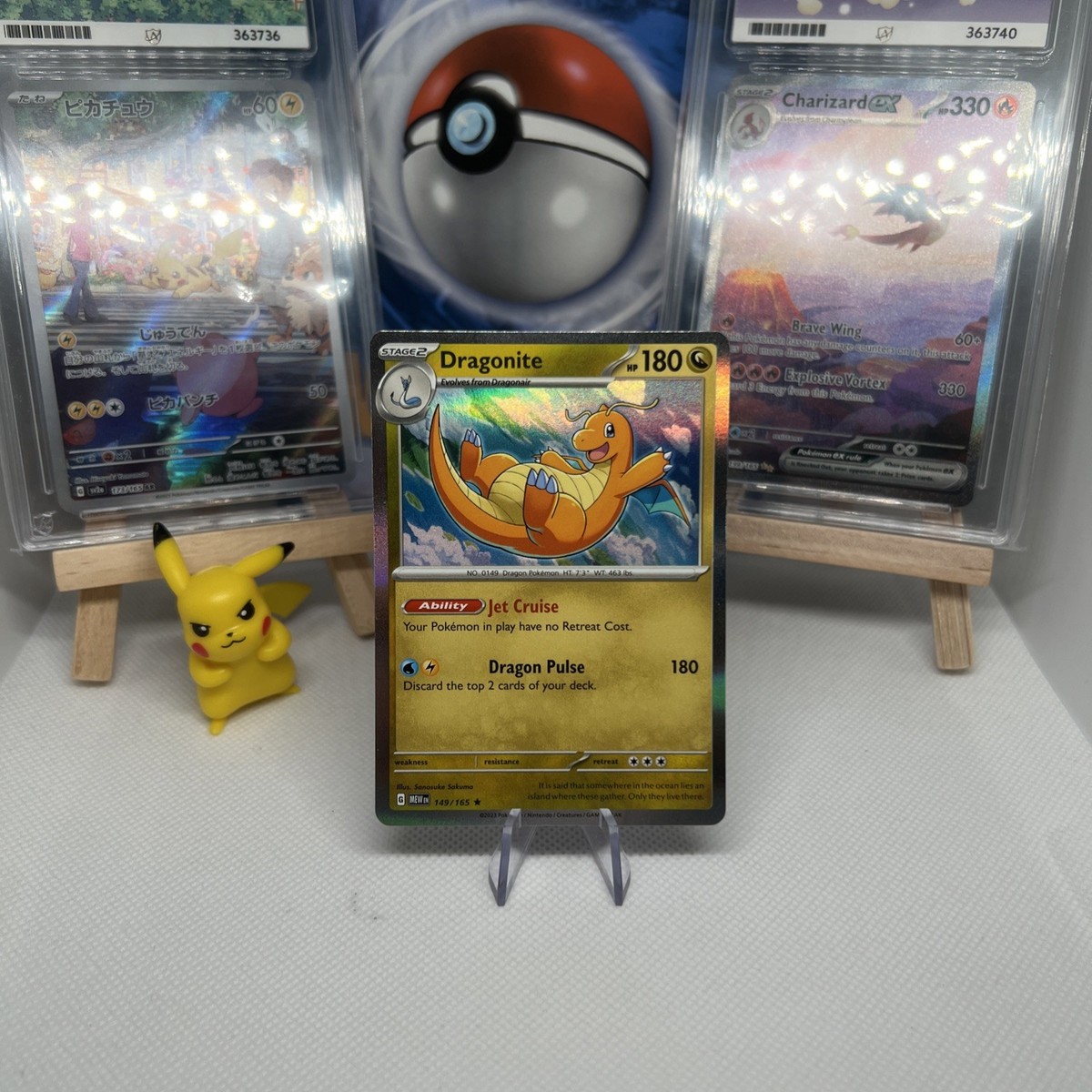 Pokemon Tcg Dragonite Holo Pokemon Card - 149/165 Scarlet & Violet 151 Set, Near Mint Condition Dragonite Sv Scarlet Violet 151 Pokemon Tcg Dragonite Holo Pokemon Card - 149/165 Scarlet & Violet 151 Set, Near Mint Condition Dragonite Sv Scarlet Violet 151