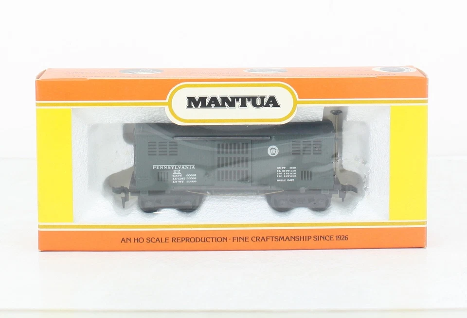 HO Scale Mantua 1860’s Pennsylvania Railroad Horse Car 722-20 - Image 2 of 4