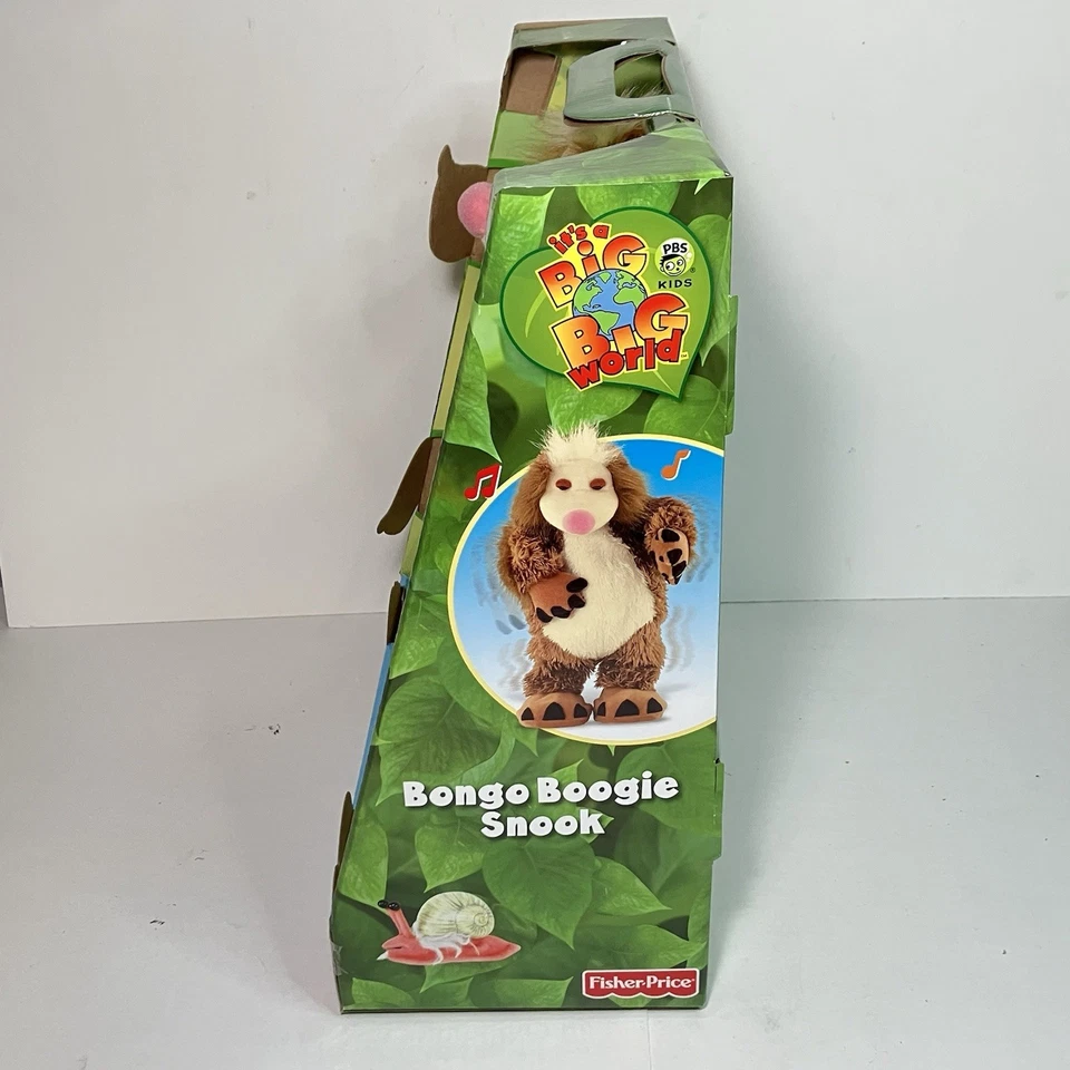 Fisher Big Big World Bongo Boogie Snook Raro Difícil de Encontrar 2006 Nuevo Estuche ¡Fresco! Foto 3 de 4