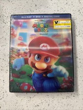 The Super Mario Bros Movie Lenticular Edition Blu-ray  DVD  Digital New