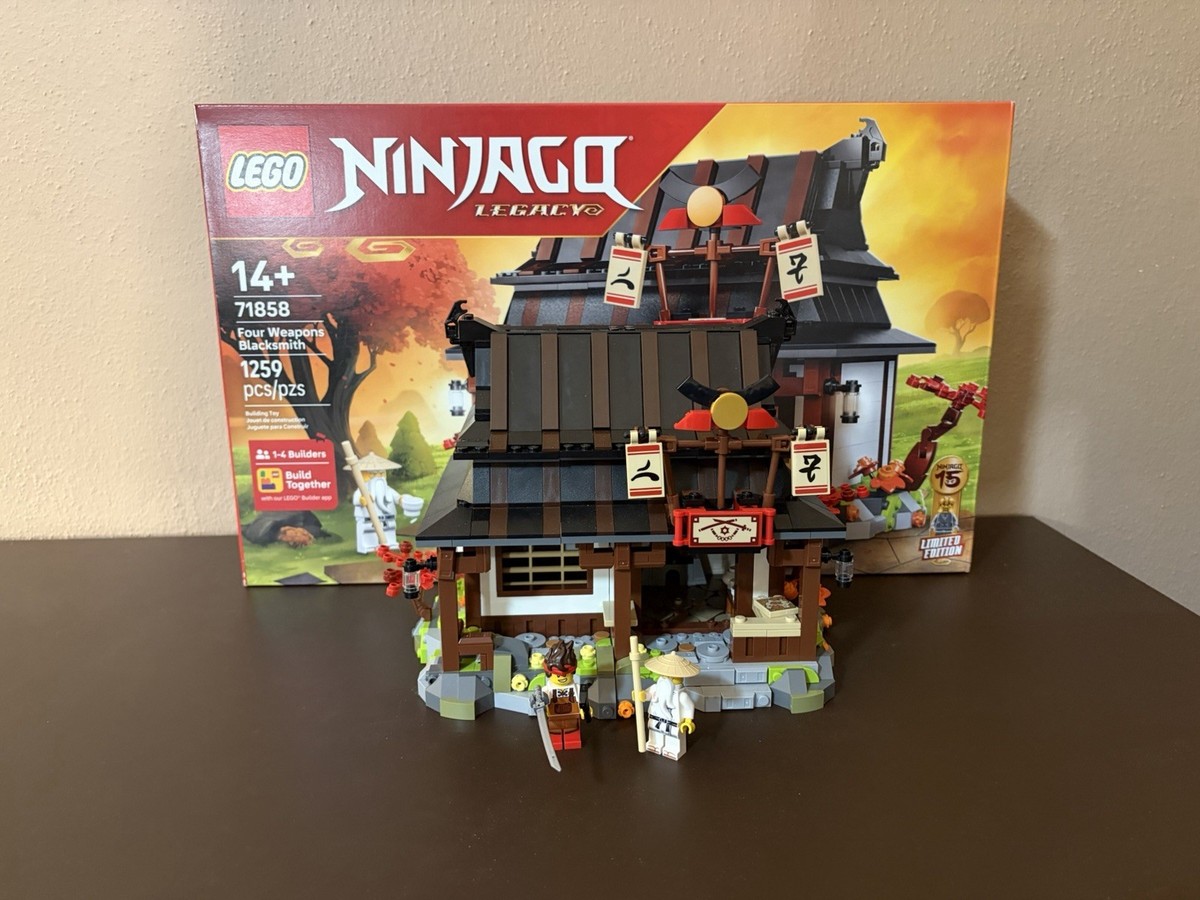LEGO NINJAGO 71858 FOUR WEAPONS BLACKSMITH SET - WITH BOX