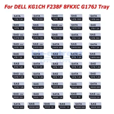 20X 8FKXC G176J KG1CH F238F Tray Caddy Adhesive Stickers Labels FOR DELL G13/12