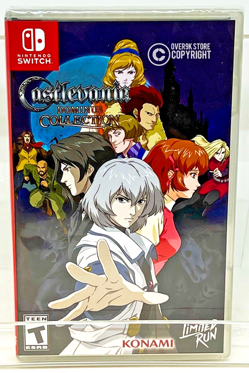 [Switch]Castlevania Dominus 3カバーセット Castlevania Dominus Collection - Dawn Of Sorrow Cover - Nintendo