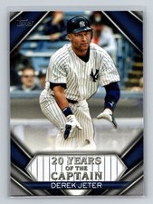 2020 Topps Update - Derek Jeter #YOC-06 - 20 Years of The Captain