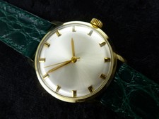 14K Gold Handaufzug Vintage Herrenuhr **585 G...