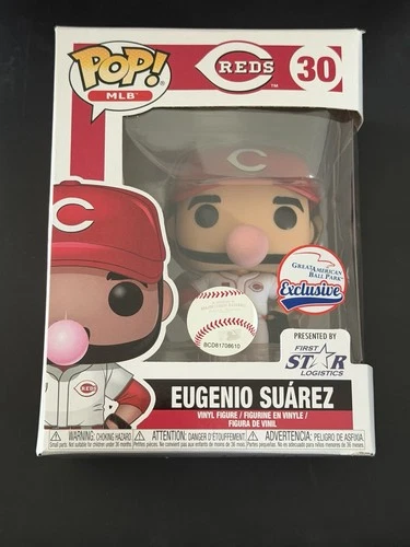 Funko Pop! Exclusive MLB Eugenio Suárez Cincinnati Reds #30 Great American Ball…