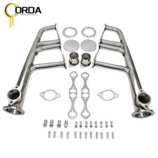 Stainless Steel Lake Style Headers For Sbc 265-400 V-8 Chevyhot Rodstreetrat Stainless Steel Lake Style Headers For Sbc 265-400 V-8 Chevyhot Rodstreetrat
