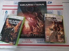 Gears Of War 1 and 2 Xbox 360 and Collector's Edition Strategy Guide 