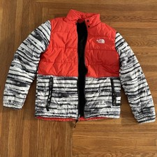 The North Face Boys' Reversible Mount Chimbo Full-Zip Jacket Large 14/16