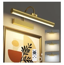 VOLISUN Picture Lights for Wall, 13” Rechargable Picture Light Battery Operated