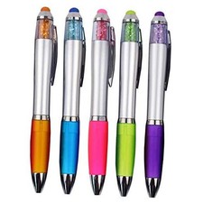 Stylus Pens for Touch Screens, Medium Point Pens with Crystals for 5-count