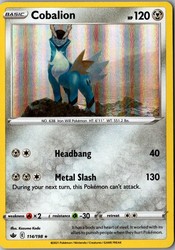 Cobalion 114/198 Holo Rare Chilling Reign