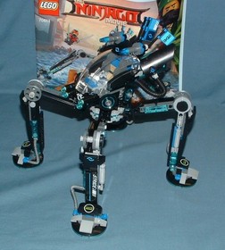 THE LEGO NINJAGO MOVIE, WATER STRIDER SET 70611 - LEGO - 2017 - USED