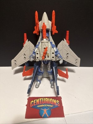 Vintage Kenner Centurions Sky Bolt w/ Ace McCloud Complete 1985 Power Extreme