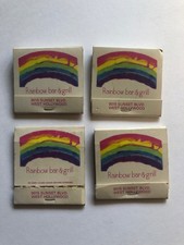 Vintage Rainbow bar & grill - West Hollywood,  California Matchbooks