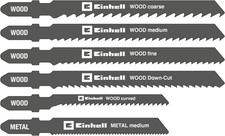 Original Einhell 10-Tlg. Stichs&auml;geblatt-Set (Stichs&auml;gen-Zubeh&ouml;r, T-Schaft, F&uuml;r H