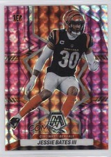 2022 Panini Mosaic Pink Camo Mosaic Prizm Jessie Bates III #204 0d94