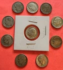 Lot of 10 Roosevelt Dimes 90% Silver Pre-1964 Mixed Dates (1951-1964)