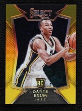 2014-15 Panini Select Concourse Gold Prizm 5/10 Dante Exum #87 0d44