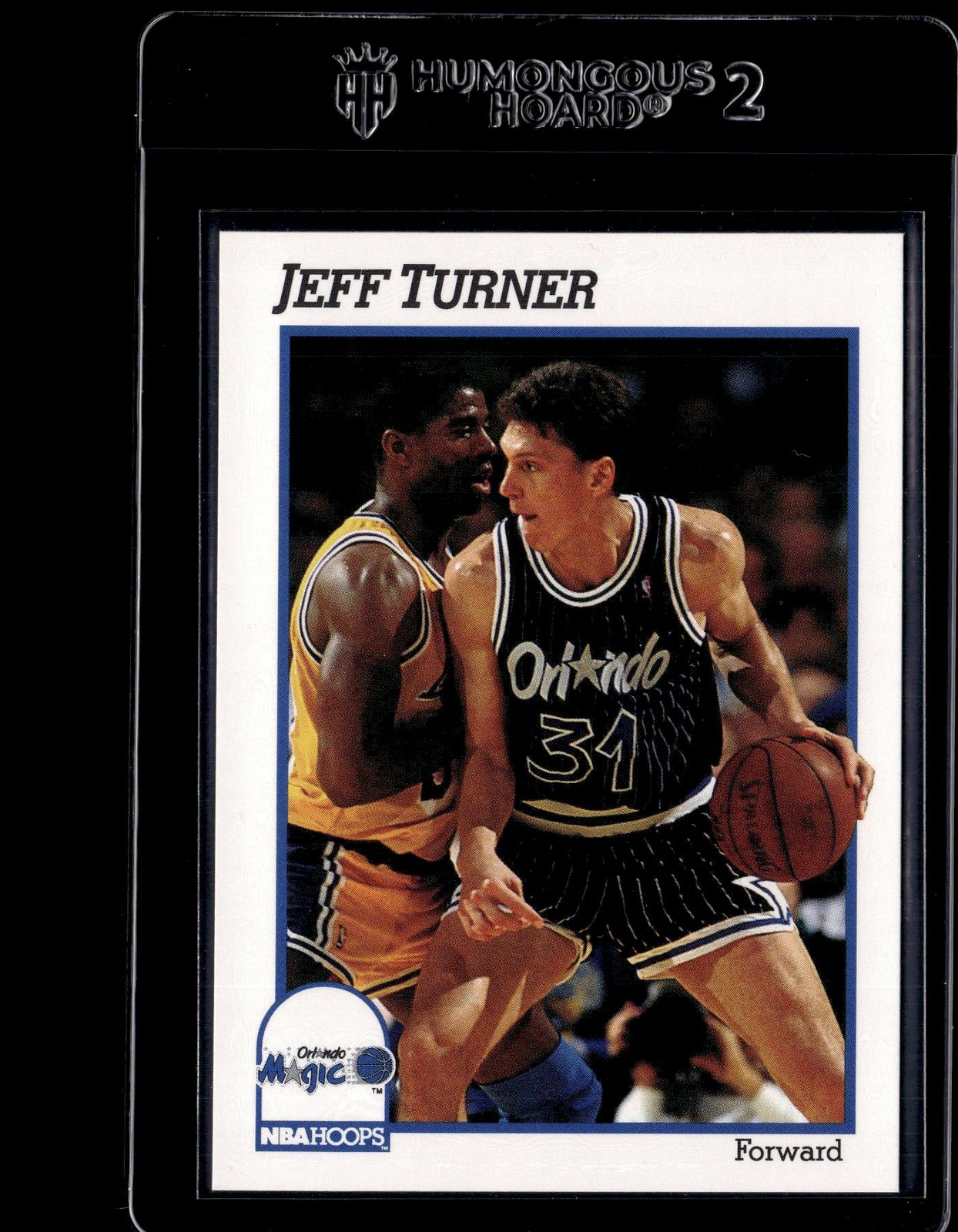 1991-92 Hoops #409 Jeff Turner