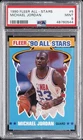 1990 FLEER ALL-STARS #5 MICHAEL JORDAN PSA 9