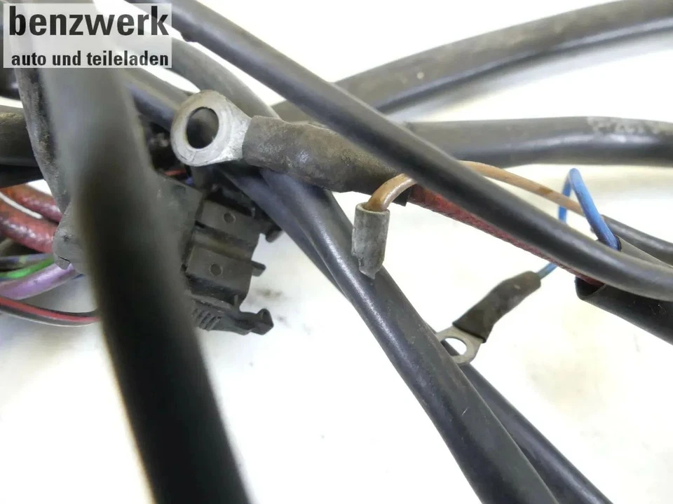 Mercedes W201 190D OM601 Wiring Harness Engine Wiring Harness 2015400433 ✔️ - Image 3 of 3