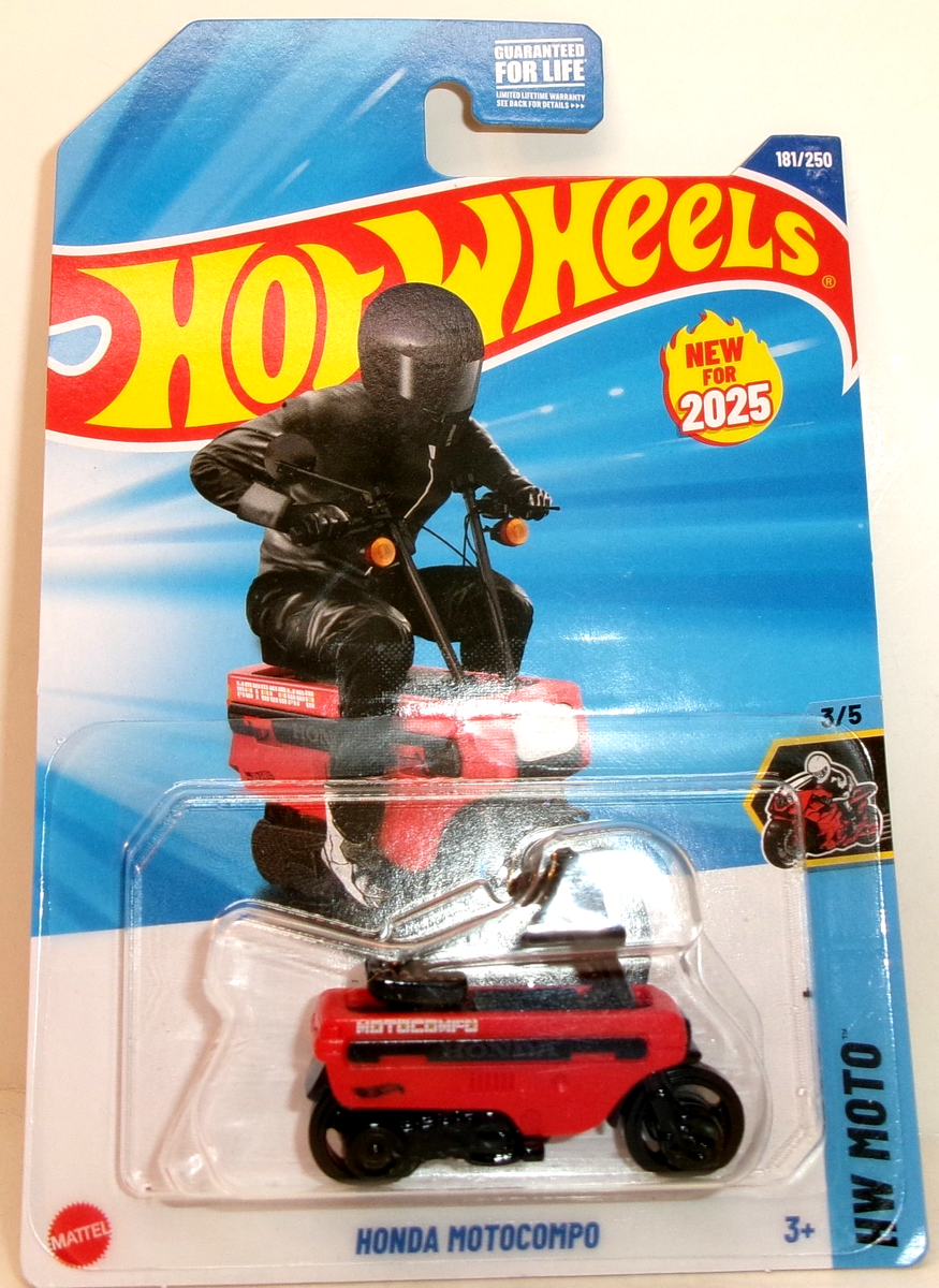 ホットウィールHot Wheels HONDA MOTOCOMPO 13台セット 2025 HOT WHEELS 1:64 HW MOTO 3/5 RED HONDA MOTOCOMPO | eBay