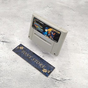 Rockman & Forte Mega Man Bass Nintendo Super Famicom SFC JP Action Battle Game