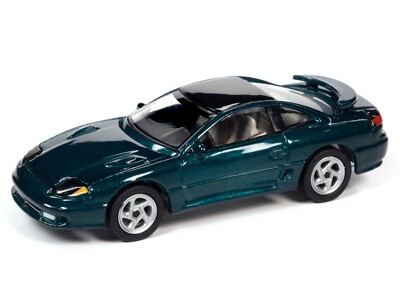 Auto World 1992 Dodge Stealth R/T Twin Turbo (GREEN) 1:64 Scale Diecast Car 302B