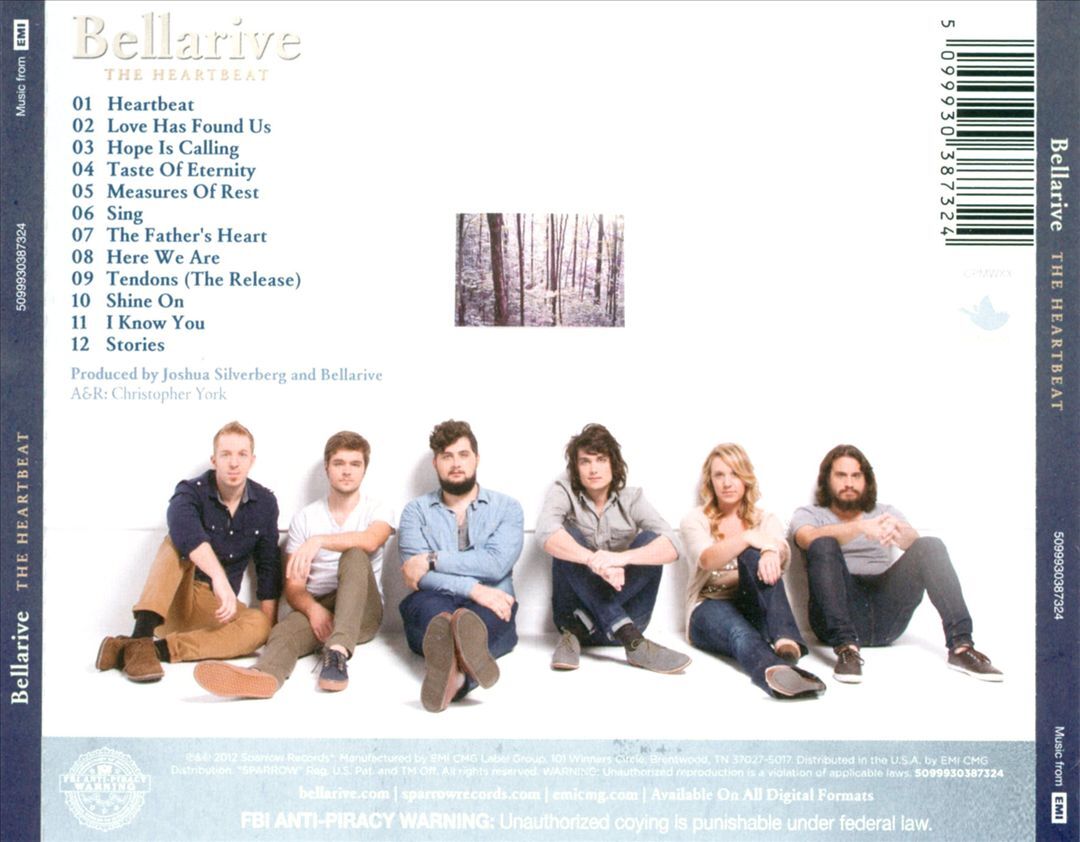 BELLARIVE HEARTBEAT NEW CD