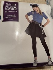 Cop Cutie Girls Halloween Costume, Size XL 14-16 , Police Officer