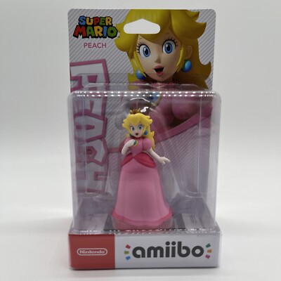 Prinzessin Peach Nintendo Amiibo Figur Super Mario Collection (NEU & OVP!)