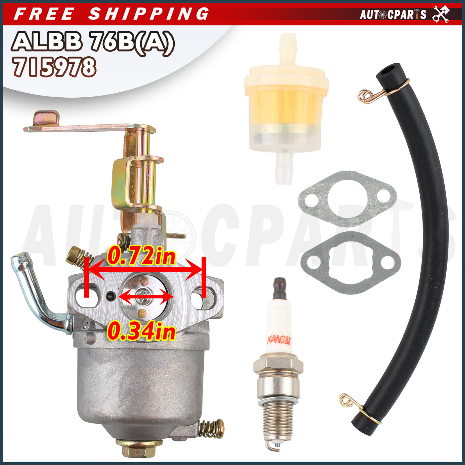 Carburetor for Champion Generator 80cc 1200 1500 Watt 2.4HP eBay