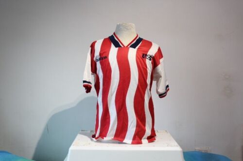 USA 90s Maglia T-shirt Trikot Jersey official replica Adidas - Photo 1/6