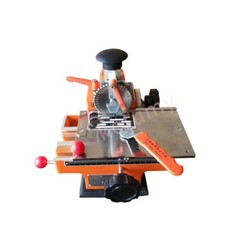 Semi Automatic Metal Name Plate Engraving Machines Nameplate Marking Machine