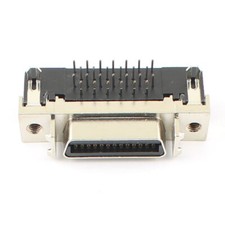 1Pcs SCSI Female 26 Pin MDR CN Type 26P Right Angle 90 Degree Connector Adapter