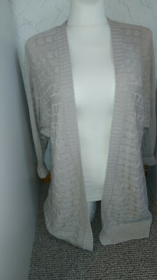 Strickjacke Oodji L Beige