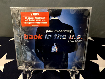 THE BEATLES PAUL McCARTNEY - 2002 LIVE IN THE U.S.   US CD BRANDNEU VERSIEGELT