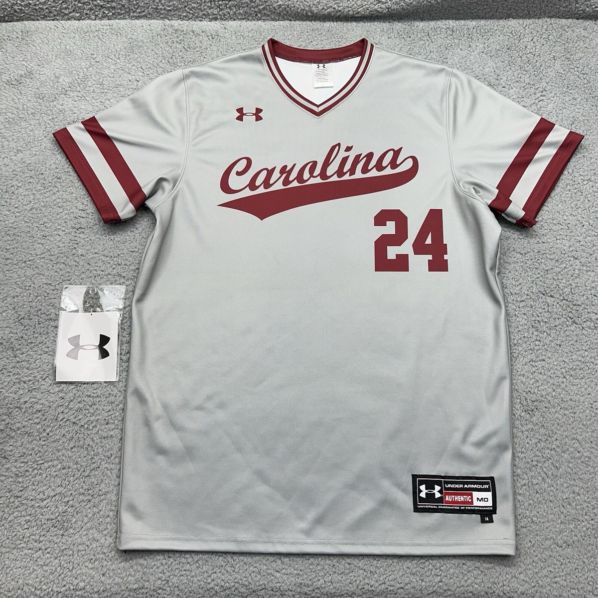 82 Maillot de Baseball - Blanc - M Gorilla Wear