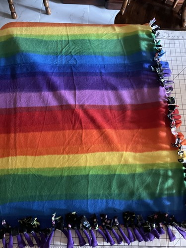 Handmade Tie Blanket - Picture 2 of 3