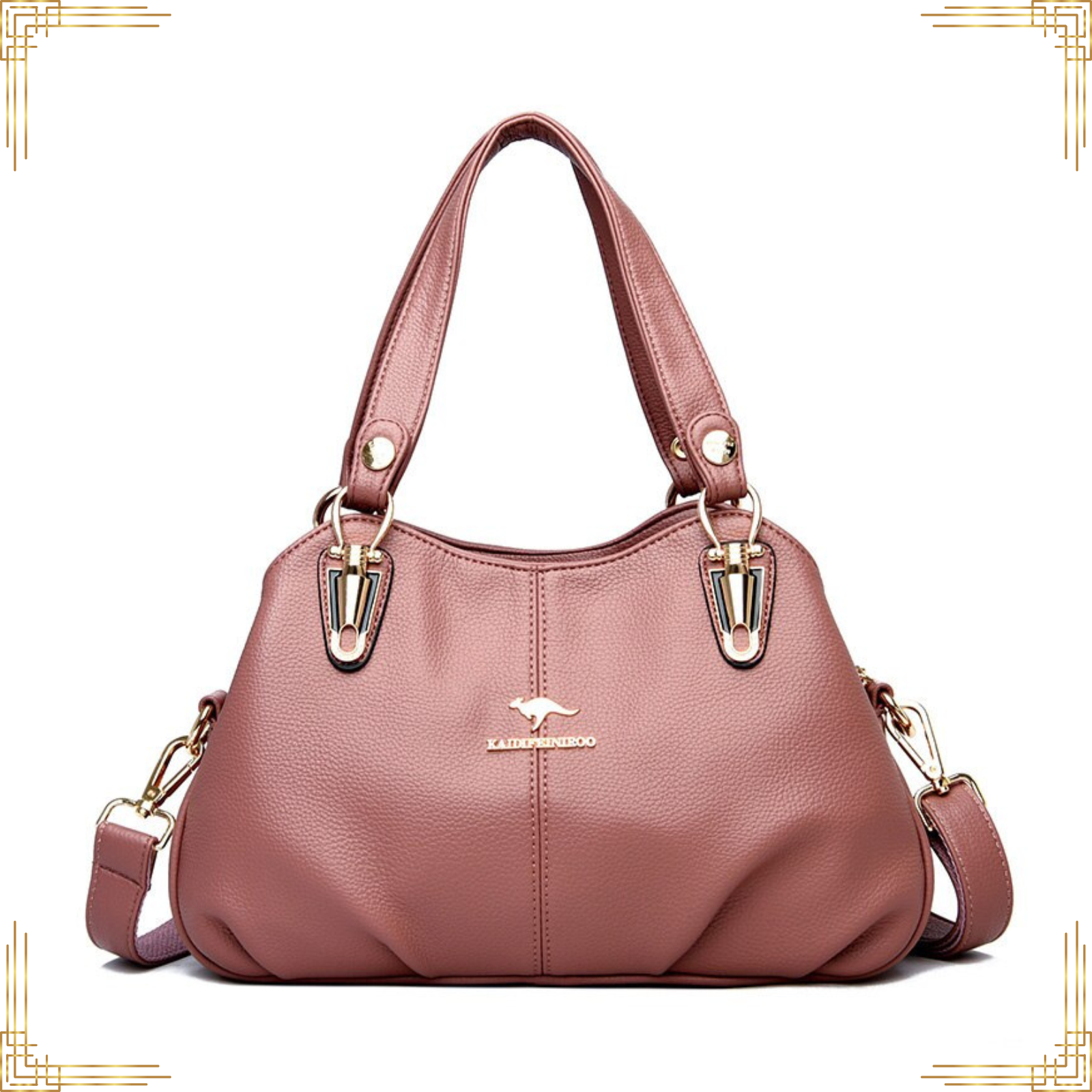 GENUINE LEATHER Handbag Tote Bag Crossbody Strap Shoulder SOFT Ladies