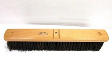 NOS! MAGNOLIA 18" A-LINE FLOOR BRUSH BLACK PLASTIC 3" BRISTLES #5618-A