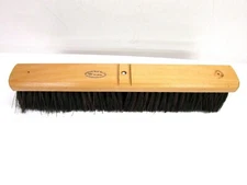 NOS! MAGNOLIA 18" A-LINE FLOOR BRUSH BLACK PLASTIC 3" BRISTLES #5618-A