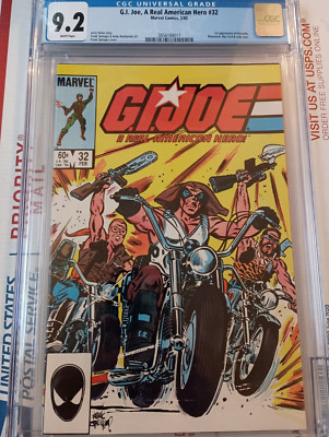 G.I. Joe, A Real American Hero #32 CGC 9.2 1ST APP LADY JAYE looks way better!