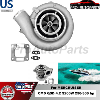 Turbocharger Turbo FOR MERCRUISER CMD QSD 4.2 S200W 250HP-300HP 8M0098619