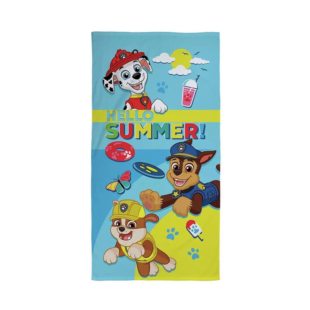 Kids Beach Towels Paw Patrol Pink Bath/Pool/Beach Soft Cotton